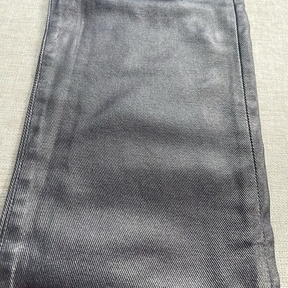 MADEWELL The '90s Straight Jean Size 24 Midnight Blue Foil NWT Rocker Band Retro - Picture 4 of 13
